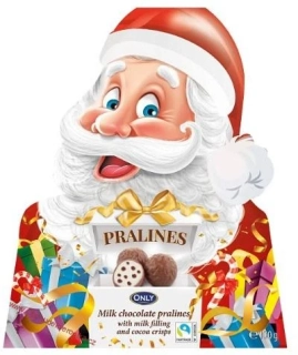 Only Milk chocolate pralines with milk filling & cocoa crisps 100g - DMT 03.06.2026