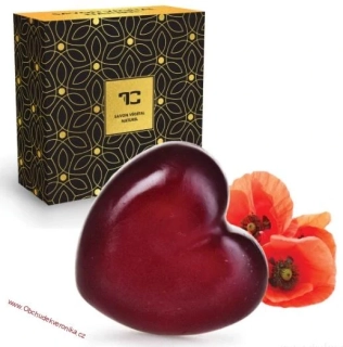 Kosmetické mýdlo s kokosovým olejem a vysokým obsahem glycerinu, POPPY MEADOW, 85g