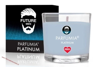 PLATINUM votivní sójová svíčka PARFUMIA® 55 ml