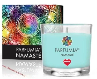 NAMASTÉ votivní sójová svíčka PARFUMIA® 55 ml