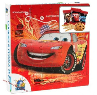 Cars Disney mix cookies 50g + puzzle -