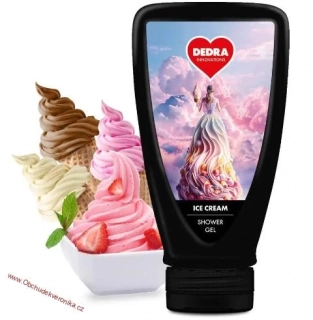 Pěnivý sprchový gel s Aloe Vera a glycerinem, ICE CREAM, 250 ml