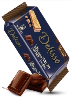 Delisso Cocoa Cream Flavour Wafer 40g 