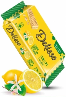 Delisso Lemon Cream Flavour Wafer 40g