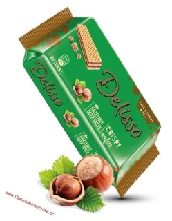 Delisso Hazelnut Cream Flavor Wafer 40g