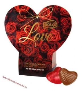 BOLCI Heart Red Roses 100g