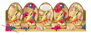 Lindt Gold Bunny Mini Flowers 5 x 10g - DMT 08/2025