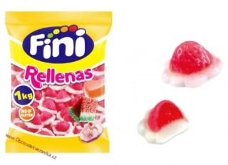 FiNi Plněné Jahody 1000g
