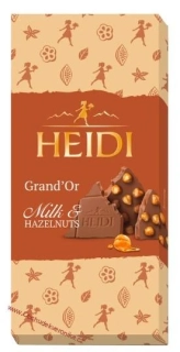 Heidi Golden Milk & Hazelnuts 100g