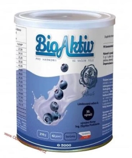 Bioaktiv klasic borůvka - malý 210g