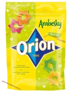 ORION Arabesky želé kyselé v sáčku 130g - DMT 03/2026