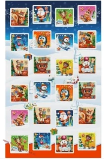 Kinder Adventní kalendář Veselé Vánoce 316g PEXESO