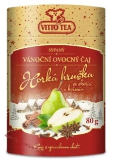 Vitto Tea Vánoční čaj Horká hruška 80g - DMT 02.09.2027