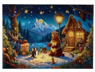 Fikar Adventní kalendář Zvířátka 50g - DMT 31.01.2027