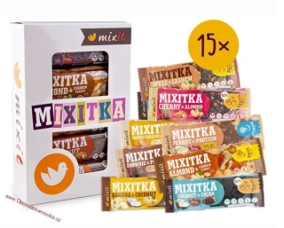 MIXIT Dárková krabička Mixitek 15 kusů (664g) -DMT září/říjen/listopad 2025
