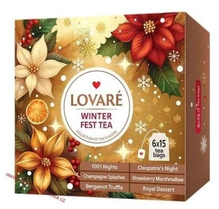Lovaré Winter Fest Tea 90 sáčků - DMT 14.08.2028