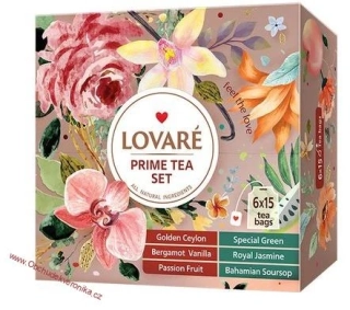 Lovaré Prime Tea Set 90 sáčků