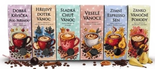 VÁVÁNOČNÍ DÁRKOVÝ SET ZRNKOVÝCH KÁV 6x40g - DMT 09/2026