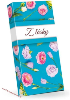 Z lásky - Pralinky z hořké čokolády s náplní VAJEČNÝ LIKÉR 100g