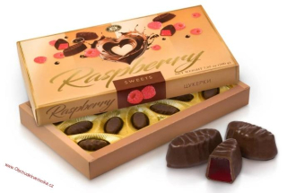 Biscuit - Chocolate Sweets Raspberry 200g