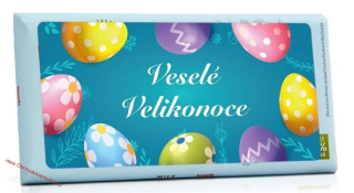 Veselé Velikonoce - mléčná čokoláda 100g - DMT 07/2026