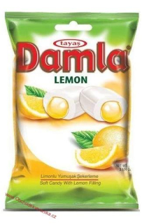 Damla karamelky s náplní 90g - citronové