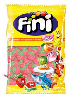 FiNi XXL Kyselé Jahody 1000g