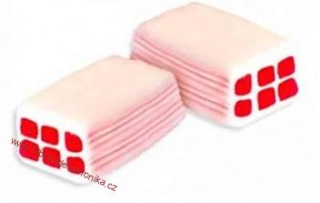 FiNi Smetanovo jahodové cihličky 1000g