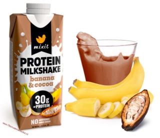 Mixit proteinový milkshake - Banán & kakao 330ml