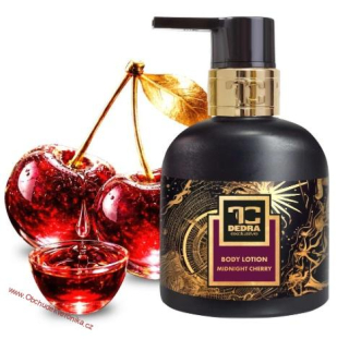 MIDNIGHT CHERRY zvláčňující tělové mléko s mandlovým olejem 320 ml