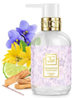 SENSITIVE šetrné zvláčňující mýdlo pro citlivou pokožku ETHEREAL AURA 320 ml