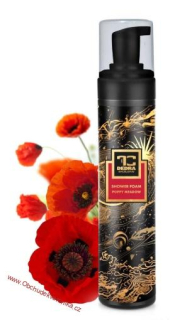 POPPY MEADOW sprchová pěna na mytí těla - jemná & šetrná péče 250 ml