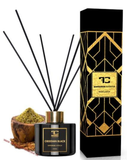 OBSIDIAN BLACK tyčinkový difuzér PARFUMIA® 100 ml