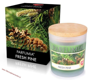 FRESH PINE sójová vonná svíčka PARFUMIA® 250 ml
