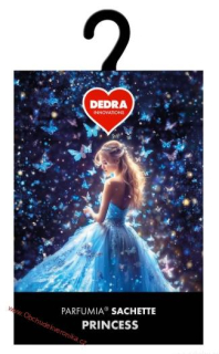 Vonná sašetka PRINCESS závěsný vonný sáček PARFUMIA® 8g