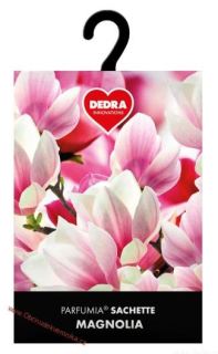 Vonná sašetka MAGNOLIA WOOD závěsný vonný sáček PARFUMIA® 8g