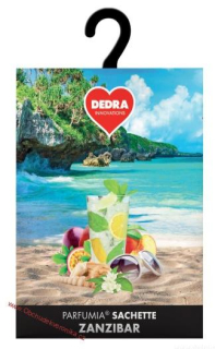 Vonná sašetka ZANZIBAR závěsný vonný sáček PARFUMIA® 8g