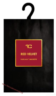 Vonná sašetka RED VELVET závěsný vonný sáček PARFUMIA® 8g