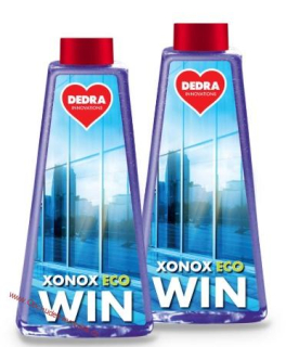 2× Pěnový čistič na okna, skla & zrcadla XONOX WIN vůně JUICY SUMMER 2 x 500 ml (náplně bez rozprašovače)