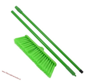 SCOOBY Velký smeták s teleskopickou rukojetí až 154 cm na vnitřní & venkovní úklid