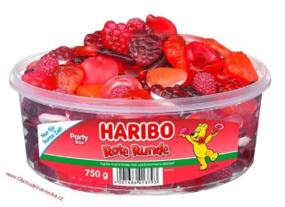 Haribo Rote Runde - Box 750g