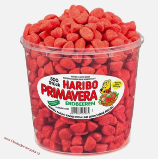 Haribo Primavera Erdbeeren - doza 500ks