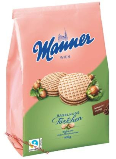 Manner Tortchen Hazelnut 400g