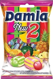 DAMLA Tropical 2NEW karamely plněné - ovocné 1000g