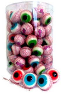 Trolli želé oči s ovocnou náplní 19g x 80ks