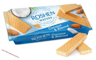 Roshen wafers Coconut & Almond (Mega Pack) 216g