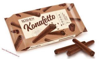 Roshen Wafer rolls Konafetto Chocolate 140g
