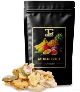 MIX OVOCE: mango, banány, ananas, fíky & marakuja | lyofilizované kousky, ovoce sušené mrazem 50 g