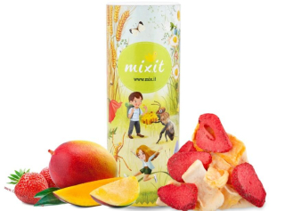Velké křupavé ovoce - Mango a jahoda 140g
