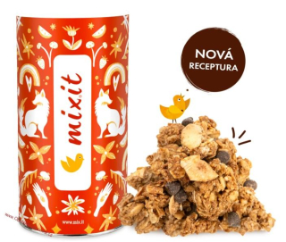 Granola z pece – Kokos a hořká čokoláda 380g
